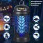 Bug Zapper Outdoor, Electronic Mosquito Zapper Fly Zapper for Outdoor and Indoor