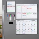 Magnetic Calendar Bundle: 3 Boards Included 17"X12" - Monthly, Weekly, Daily - F