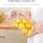 Stackable Refrigerator Organizer Bins, 6 Pack Clear Kitchen Organizer Container