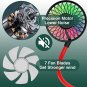 Upgraded Hands Free Portable Neck Fan - Rechargeable Mini USB Personal Fan Batte