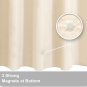 Beige Shower Curtain Liner - Premium PEVA Shower Liner for Bathroom, BPA & PVC F