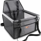 Petbobi Pet Reinforce Dog Car Seat for Dog Portable and Breathable Dog Car Boost