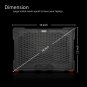 Laptop Fan Cooling Pad for 15.6-17.3 Inch Laptops, 5 Cooler Fans with Red Lights