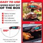 Alpha Grillers Instant Read Meat Thermometer for Grill and Cooking. Best Waterpr