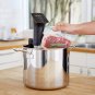 Sous Vide Precision Cooker Pro, 1200 Watts, Black and Silver