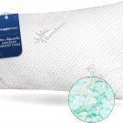 Snuggle-Pedic Shredded Memory Foam Pillow - the Original Cool Pillows for Side,