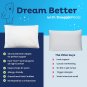 Snuggle-Pedic Shredded Memory Foam Pillow - the Original Cool Pillows for Side,