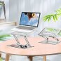 Laptop Stand, Ergonomic Detachable Computer Stand for Laptop Riser for Desk,Port