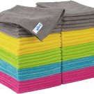 Microfiber Cleaning Cloth, All-Purpose Cleaning Towels, Pack of 50, Size 11.8 X