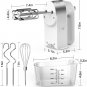 Hand Mixer Electric, 450W Kitchen Mixers with Scale Cup Storage Case, Turbo Boos