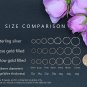 14K Gold Filled Small Hoop Earrings for Cartilage Nose, Tiny Thin 7Mm Piercing H