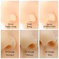14K Gold Filled Small Hoop Earrings for Cartilage Nose, Tiny Thin 7Mm Piercing H