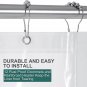Clear Shower Curtain Liner, 72X72 Plastic Shower Curtain Liner, EVA Waterproof S