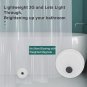 Clear Shower Curtain Liner, 72X72 Plastic Shower Curtain Liner, EVA Waterproof S