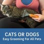 Dematting Comb with 2 Sided Professional Grooming Rake for Cats & Dogs
