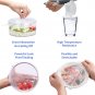 Silicone Stretch Lids, 18 Pack Reusable Silicone Lids, Silicone Bowl Covers, 6 S