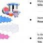 Silicone Stretch Lids, 18 Pack Reusable Silicone Lids, Silicone Bowl Covers, 6 S
