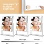 Vanity Mirror with Lights Hollywood Mirror Lighted Makeup Mirror with Dimmable&3