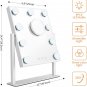 Vanity Mirror with Lights Hollywood Mirror Lighted Makeup Mirror with Dimmable&3