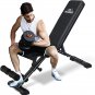 Weight Bench, Adjustable Strength Training Bench for Full Body Workout with Fast