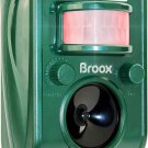 Broox 2023 Upgraded Solar Animal Repeller, Ultrasonic Repellent, Waterproof, Wir
