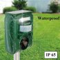 Broox 2023 Upgraded Solar Animal Repeller, Ultrasonic Repellent, Waterproof, Wir
