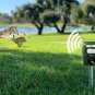 Broox 2023 Upgraded Solar Animal Repeller, Ultrasonic Repellent, Waterproof, Wir