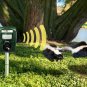Broox 2023 Upgraded Solar Animal Repeller, Ultrasonic Repellent, Waterproof, Wir