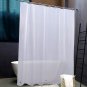 EVA Clear Shower Curtain Liner, Water Repellent Waffle Weave Shower Curtain for