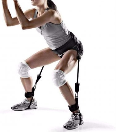 Vertical Jumping Trainer Jump Resistance Bands Leg Strength Basketball Volleybal