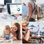 Portable Handheld Fan Mini Personal Fan, USB Rechargeable Battery Operated Hand