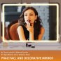 Vanity Mirror with Lights, 32" X 22" LED Makeup Mirror, Lighted Makeup Mirror wi