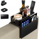Silicone Couch Cup Holder,Couch Cup Holder,  Side Pockets, Anti-Slip Large Couch