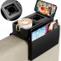 Silicone Couch Cup Holder,Couch Cup Holder, Side Pockets, Anti-Slip Large Couch