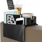 Silicone Couch Cup Holder,Couch Cup Holder, Side Pockets, Anti-Slip Large Couch