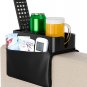 Silicone Couch Cup Holder,Couch Cup Holder, Side Pockets, Anti-Slip Large Couch