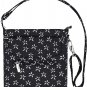 Anti-Theft Classic Mini Shoulder Bag (A B/W SMALL FLOWER PRINT)