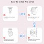 Wearable Breast Pump, LCD Hands-Free Pump, 3 Mode & 9 Levels Adjustable for Comf