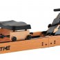Water Rowing Machine for Home Use, Classic Solid Wood Water Rower with Bluetooth