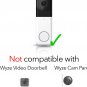 Wall Plate Compatible with Wyze Video Doorbell Pro - Weather Resistant Doorbell