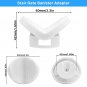 2 Pack Baby Gate Banister Adapter for Pressure Mounted Stair Gates Universal Har