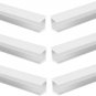 Reinforcement Gate Groove 6Pcs Groove Freestanding Dog U Gate Baby for Shape Doo
