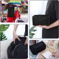 LABUK Big Capacity Pencil Case Black Cute Marker Pencil Pouch, Stationery Bag Sc