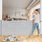 &Acirc;&reg; 78 Inch Retractable Baby Gate Extra Wide for Large Opening Child Safety Indoor