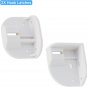 115 Inch Wide Baby Gate Retractable Dog Gate for Extra Wide Openings Extra Long