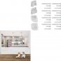 115 Inch Wide Baby Gate Retractable Dog Gate for Extra Wide Openings Extra Long