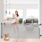 Retractable Baby Gate, Mesh Baby Extra Wide Gate,Extra Long Dog Gate, 37.4" Tall