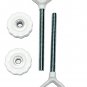2Pcs Baby Gate Extra Long Y Spindle Rod for Stair Banister Adapter, M8 (8Mm) Rep