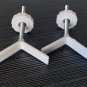 2Pcs Baby Gate Extra Long Y Spindle Rod for Stair Banister Adapter, M8 (8Mm) Rep