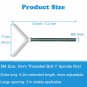 2Pcs Baby Gate Extra Long Y Spindle Rod for Stair Banister Adapter, M8 (8Mm) Rep